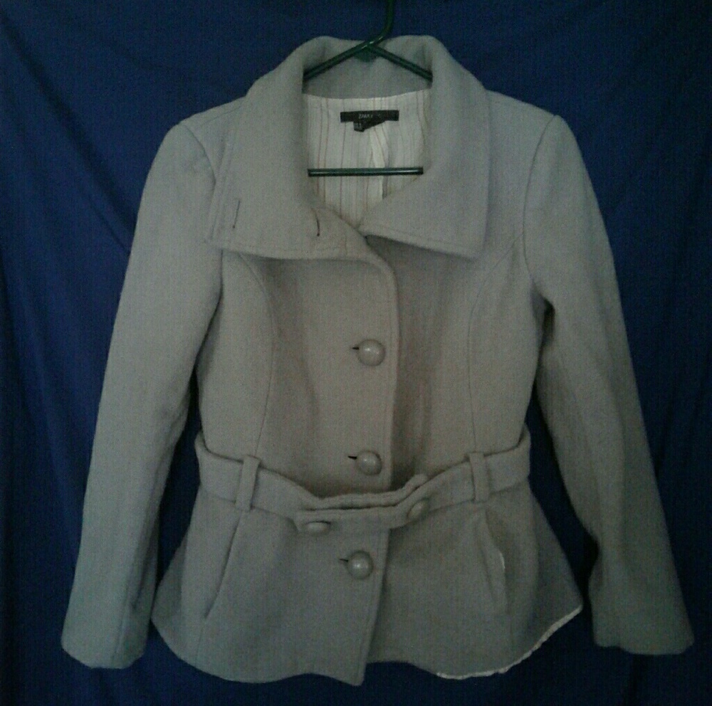 Gray coat